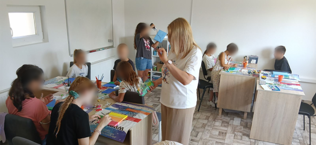 Darda – „Ljeto na platnu“ – kreativna radionica u Dardi ispunjena bojama!